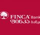 FINCA Bank Georgia Logo white on red